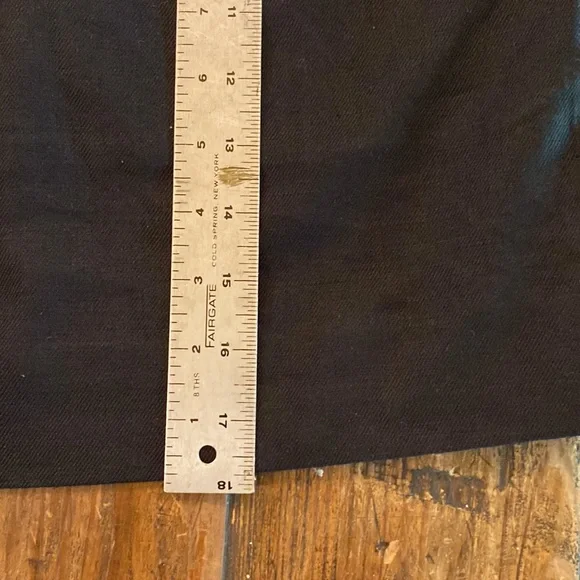 J Crew black mini skirt with pockets AP056 sz 10 - Picture 3 of 6